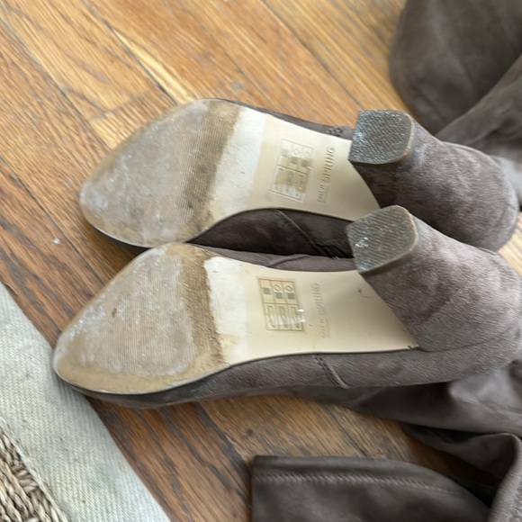 Call it Spring over the knee brown suede boots size 7 1/2 EUC - Picture 6 of 8